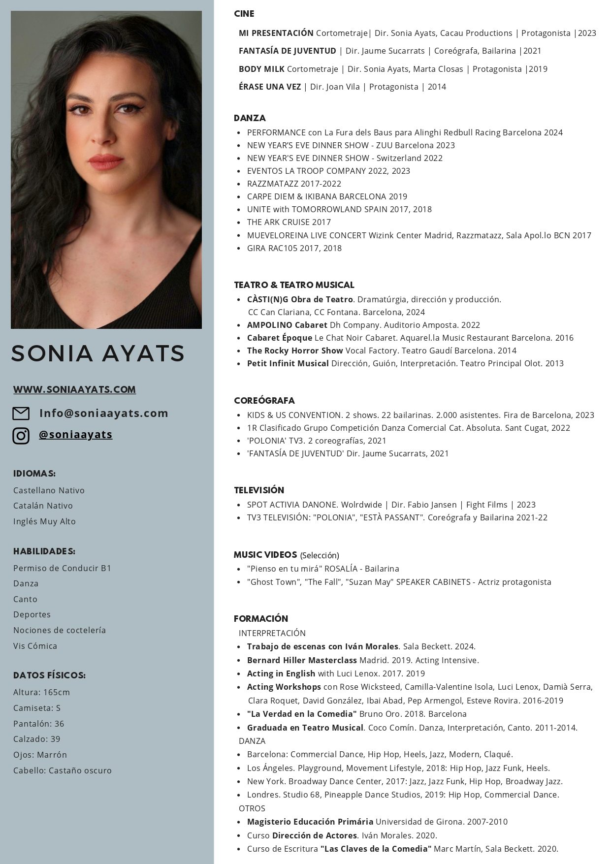 CV Sonia Ayats